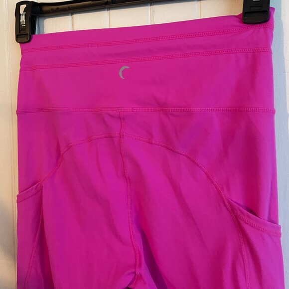 ZYIA ACTIVE 8-10 - Party Hot Pink Leggings / Joggers / High waist with Pockets - Picture 6 of 12